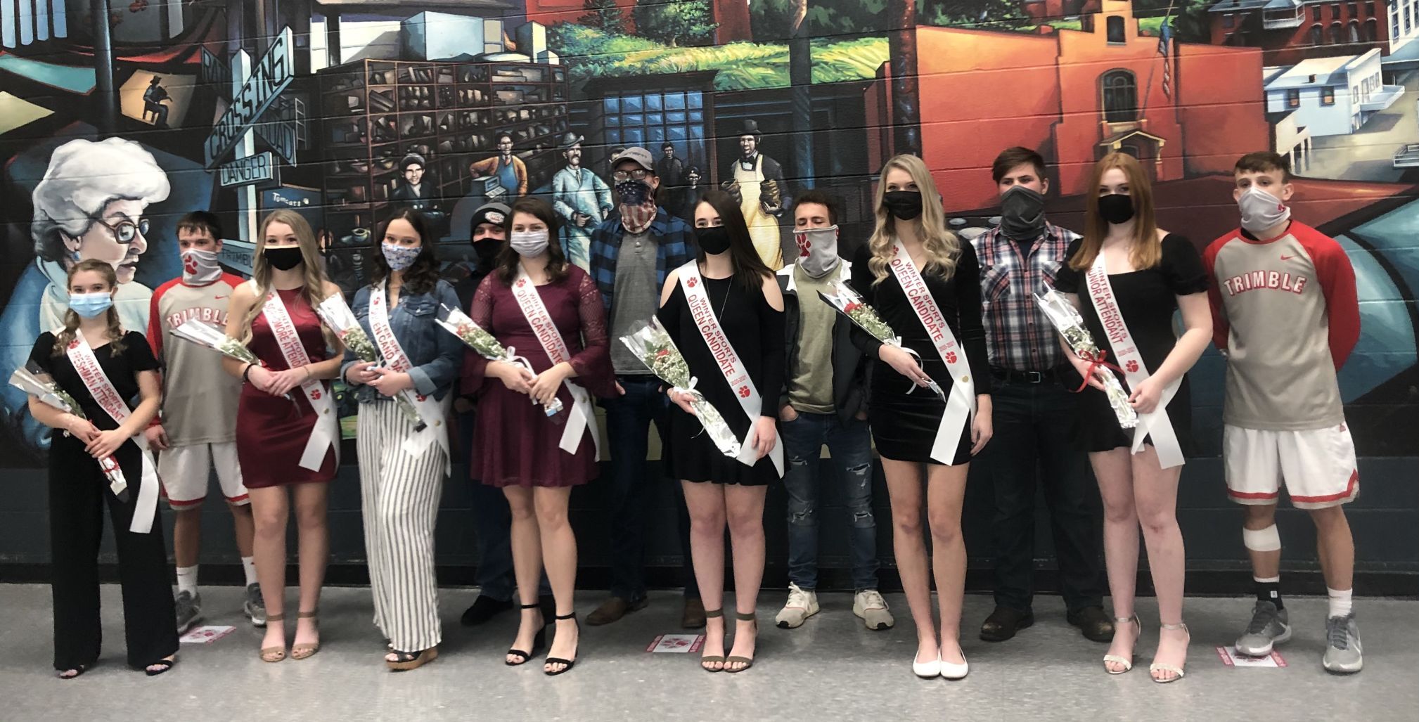 Trimble 2021 Winter Homecoming Court